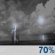 Wednesday Night: Showers And Thunderstorms Likely
