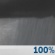 Overnight: Rain showers. Cloudy. Low around 66, with temperatures rising to around 69 overnight. East wind around 5 mph. Chance of precipitation is 100%. New rainfall amounts less than a tenth of an inch possible. Overnight: Rain Showers
